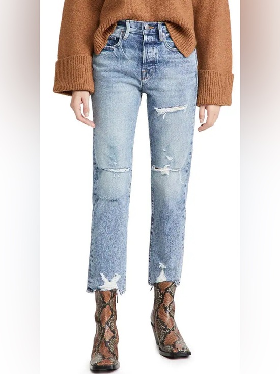 Frame Denim Denim - Frame Le Original in Cascade Blue Rips